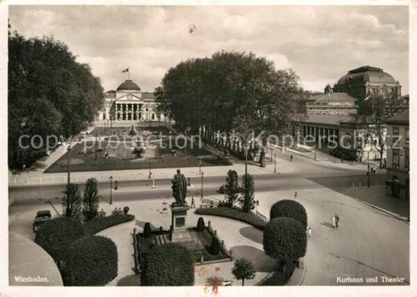 Wiesbaden Kurhaus Theater Denkmal