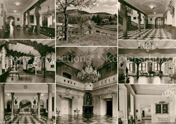 Bad Berleburg Fürstliches Schloss Innenansichten
