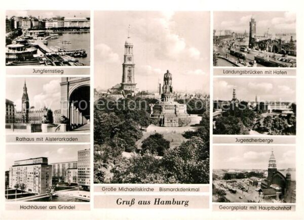 Hamburg Jungfernstieg Rathaus Alsterarkaden Hoc