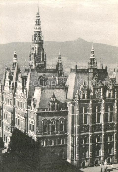 Reichenberg Liberec Boehmen Rathaus