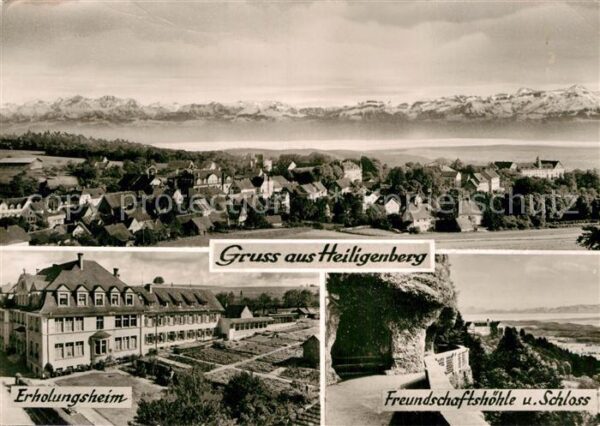 Heiligenberg Baden Panorama mit Alpenblick Erholungsheim F