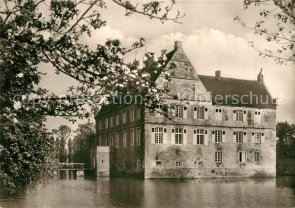 Muenster Westfalen Burg Hülshoff Wasserschloss Geburtsstät