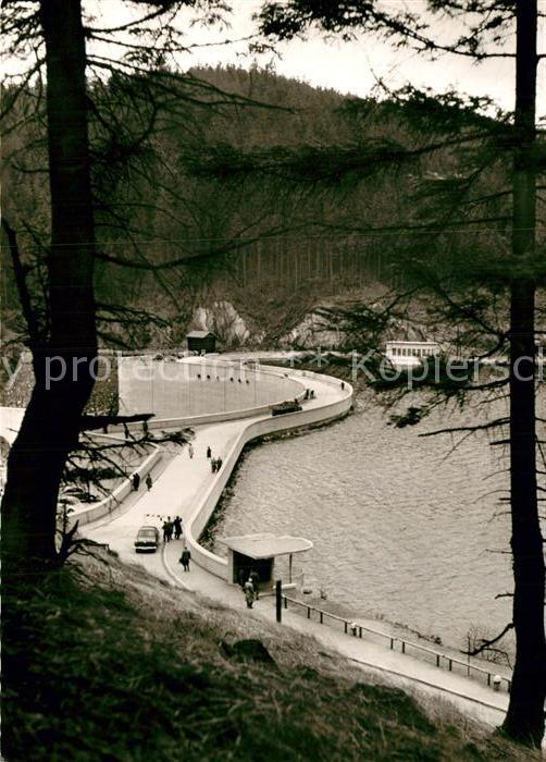 Schulenberg Oberharz Okertalsperre Sperrmauer