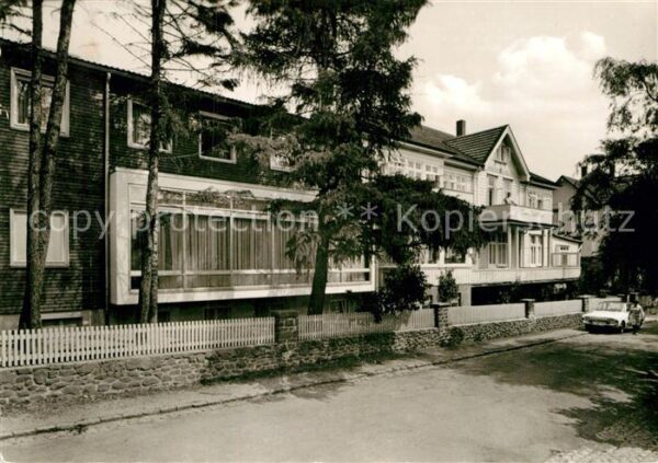 Hahnenklee-Bockswiese Harz Altenferienheim Haus Hubertus