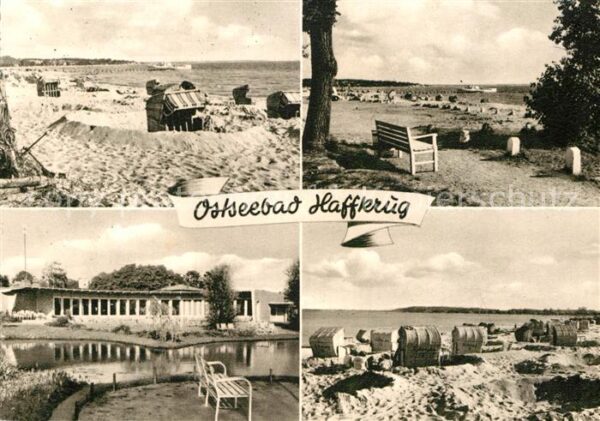Haffkrug Ostseebad Strand Promenade Gaststätte