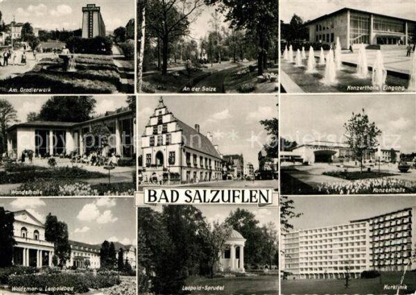 Bad Salzuflen Gradierwerk Salze Konzerthalle Wandelha