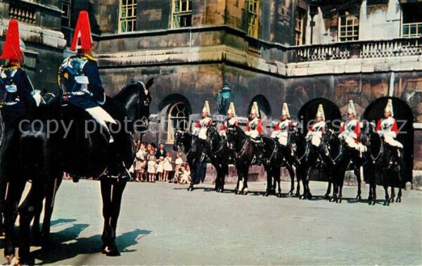 Leibgarde Wache Horse Guards Whitehall London