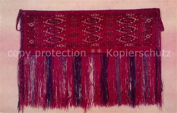 Weberei Torba Wall Storage Bag 19th Century Len