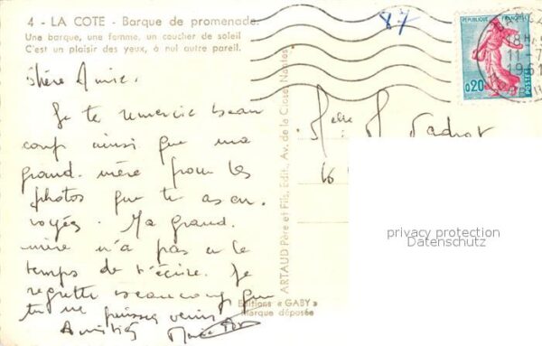 Boote Barque de Promenade – Bild 2