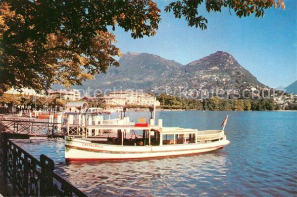 Motorschiffe Castagnola Lugano Monte Bre Riva
