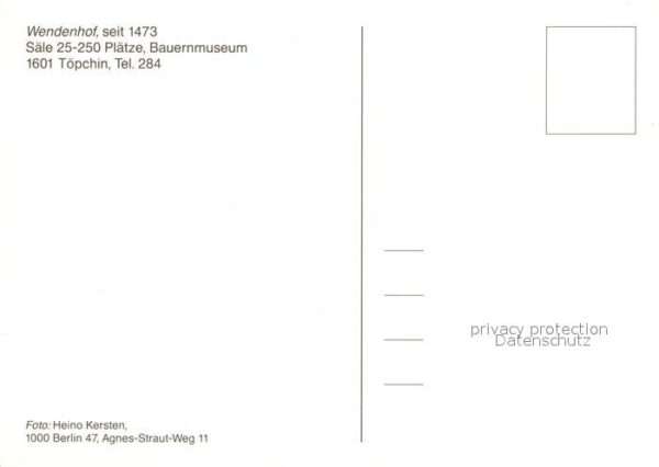 Storch Wendenhof Töpchin – Bild 2
