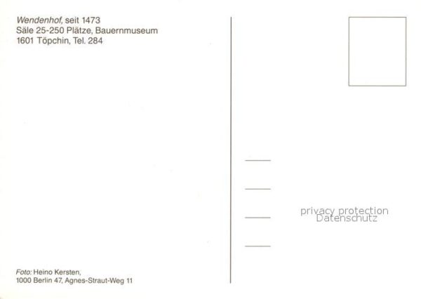 Storch Wendenhof Töpchin – Bild 2