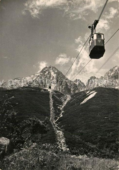 Seilbahn Vysoke Tatry Lanovka na Lomnicky Stit
