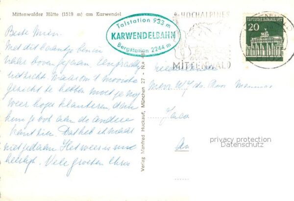 Seilbahn Mittenwalder Hütte Karwendel – Bild 2