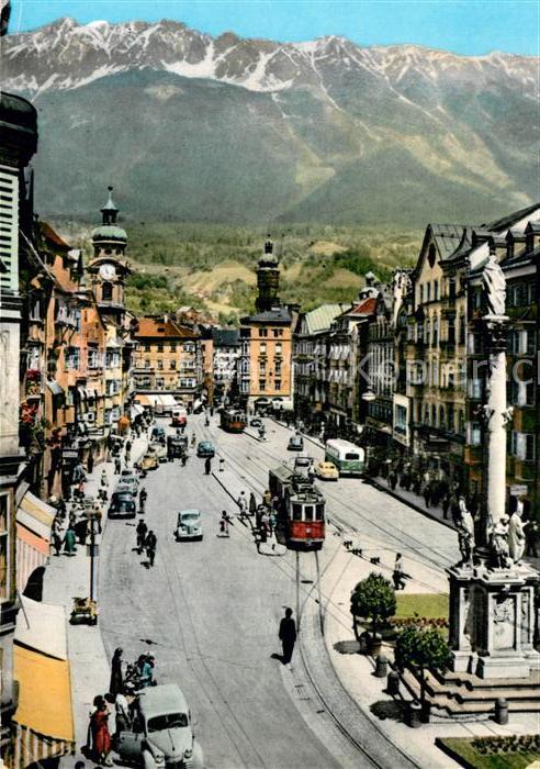 Strassenbahn Innsbruck Maria Theresienstrasse Annasä
