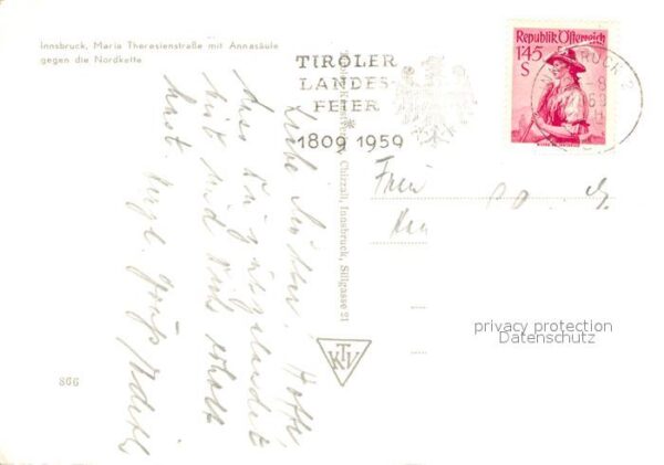 Strassenbahn Innsbruck Maria Theresienstrasse Annasä – Bild 2