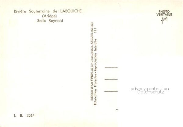 Hoehlen Caves Grottes Riviere Souterraine Labouiche Salle Rey – Bild 2