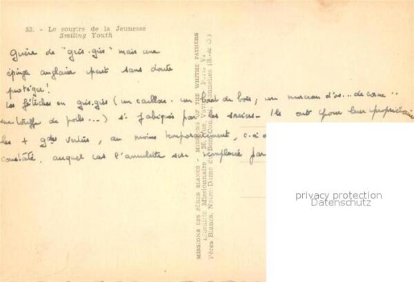 Typen Afrika Kind Sourire de la Jeunesse – Bild 2