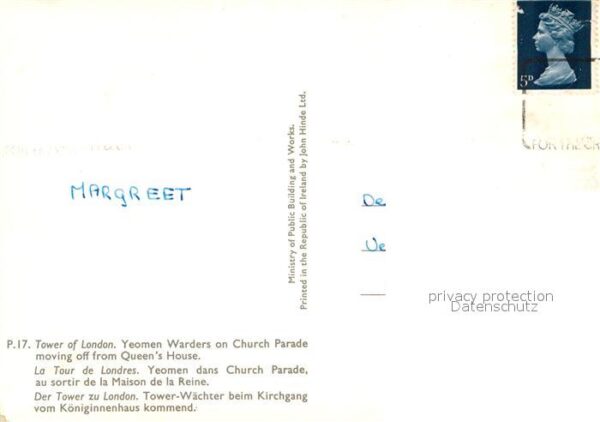 Leibgarde Wache Yeomen Warders Church Parade Tower of L – Bild 2