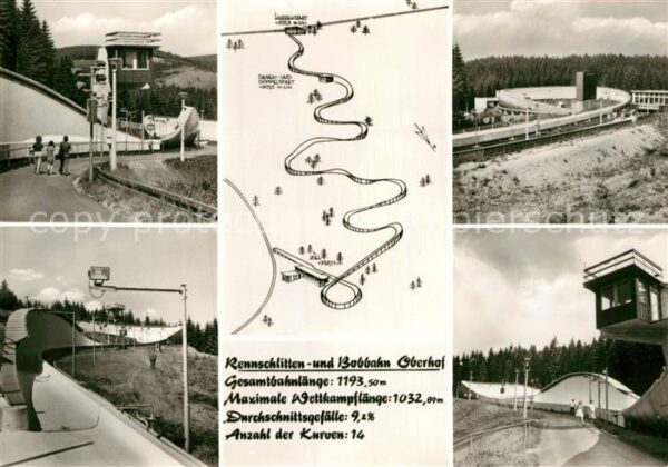 Bobsport Rennschlitten- und Bobbahn Oberhof