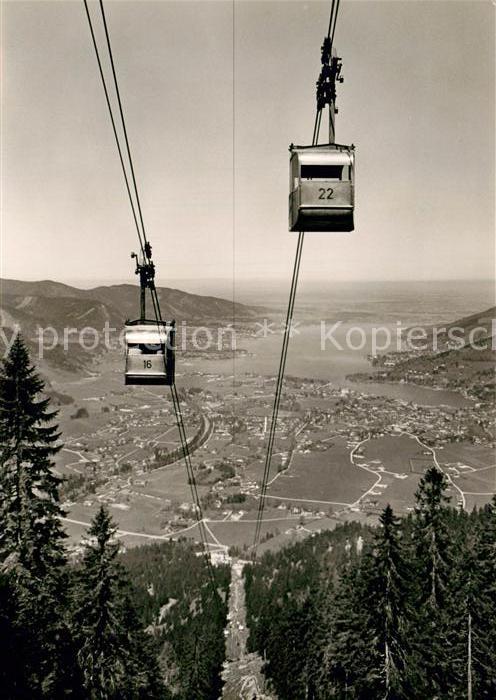 Seilbahn Wallberg Rottach-Egern Tegernseer Taal