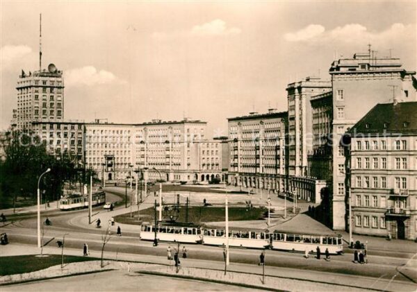 Strassenbahn Leipzig Ringbauten Rossplatz