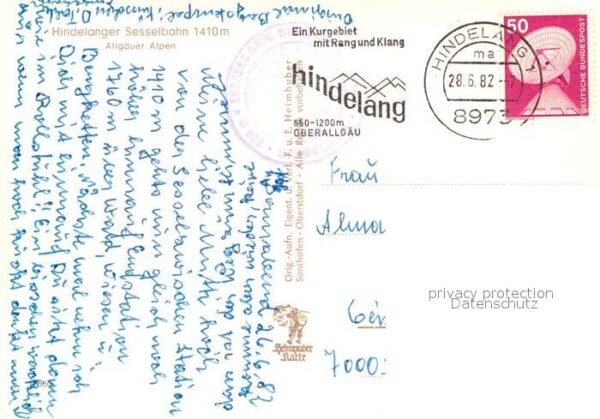 Sessellift Hindelang Allgäuer Alpen – Bild 2