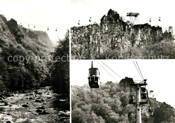 Seilbahn Thale Bodetal Hexentanzplatz