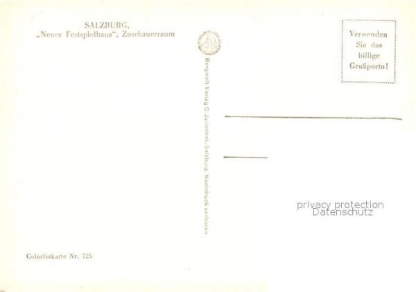 Theater Neues Festspielhaus Salzburg Zuschauerr – Bild 2