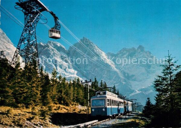 Zahnradbahn Seilbahn Bayerische Zugspitzbahn