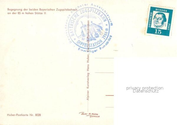 Zahnradbahn Seilbahn Bayerische Zugspitzbahn – Bild 2