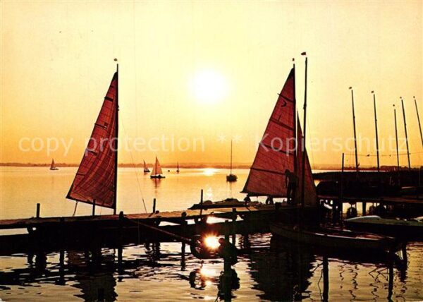 Segelboote Dümmer-See