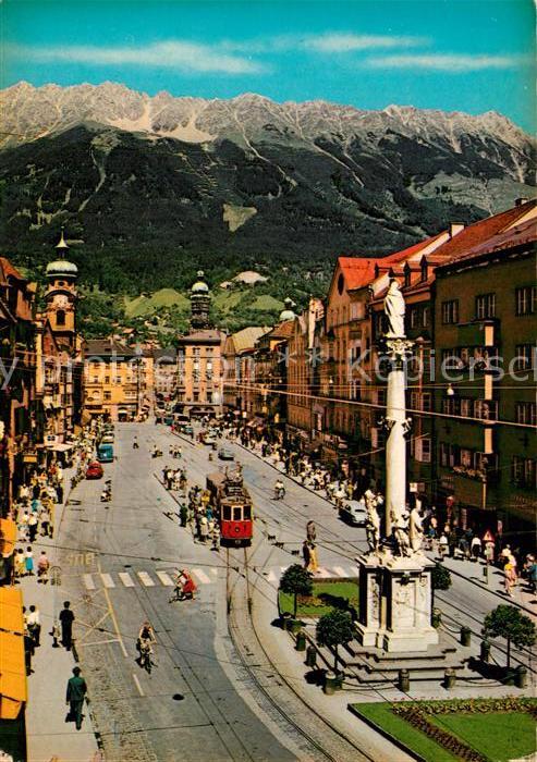 Strassenbahn Innsbruck Maria-Theresien-Strasse Annas
