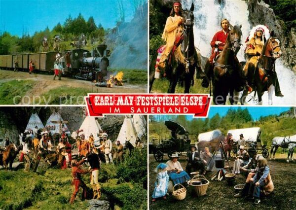 Indianer Native American Karl-May-Festspiele Elspe Lennestadt