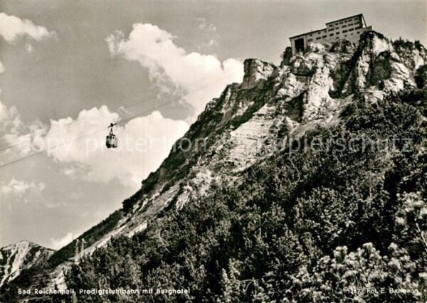 Foto Baumann E. Nr. 1287 Predigtstuhl Bad Reichenhall Bergh