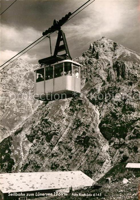 Foto Risch-Lau Nr. 6145 Seilbahn Lünersee