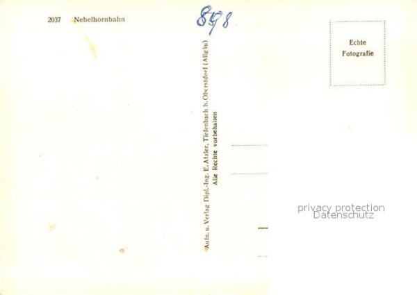 Seilbahn Nebelhorn – Bild 2
