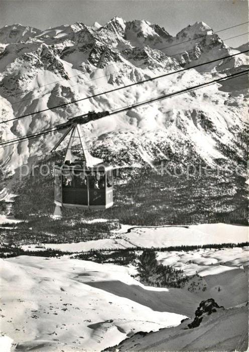 Seilbahn Corviglia-Piz Nair St. Moritz Berninagr