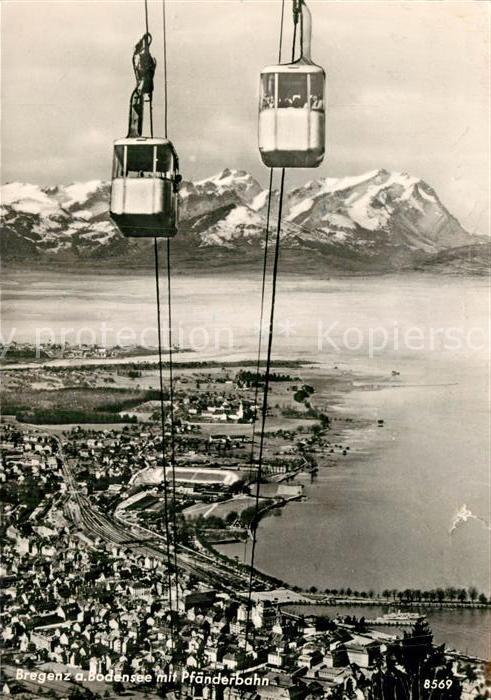 Seilbahn Pfänder Bregenz Bodensee