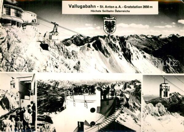 Seilbahn Valluga St. Anton am Arlberg Gratstatio