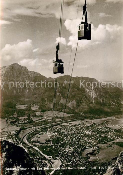 Seilbahn Predigtstuhl Bad Reichenhall Hochstaufe