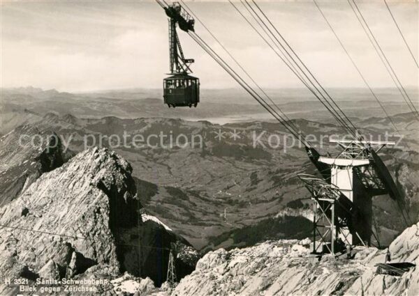 Seilbahn Säntis Zürichsee