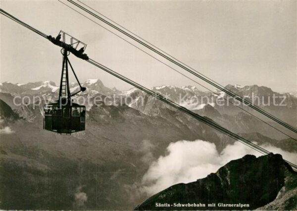 Seilbahn Säntis Glarneralpen