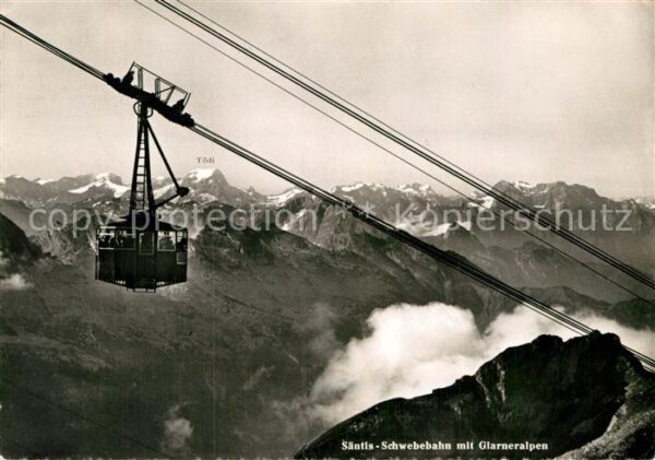 Seilbahn Säntis Glarneralpen