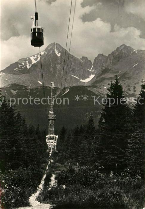 Seilbahn Vysoke Tatry Lanovka na Lomnicky stit