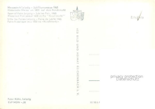 Ausstellung Jubiläumsmesse Leipzig Naschmarkt – Bild 2
