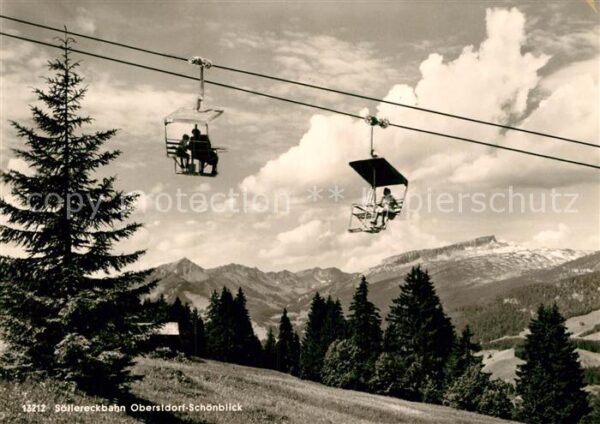 Sessellift Söllereck Oberstdorf Schönblick Schratt