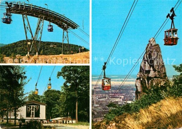 Seilbahn Thale Hexentanzplatz