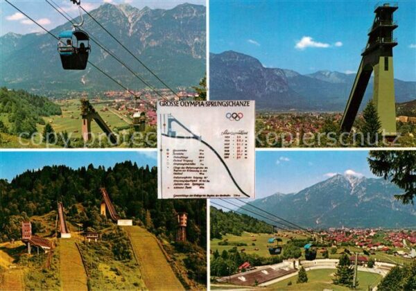 Seilbahn Eckbauer Olympia-Sprungschanze Garmisch