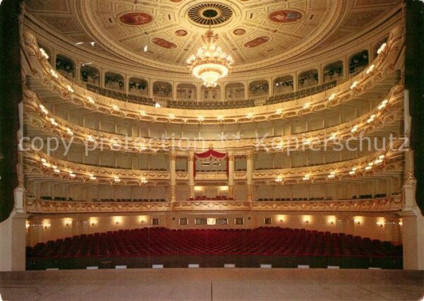 Oper Semperoper Dresden Zuschauerraum